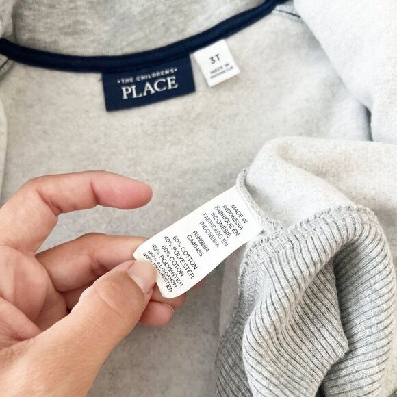 Children’s Place Zip Up Sweatshirt - Picture 2 of 3
